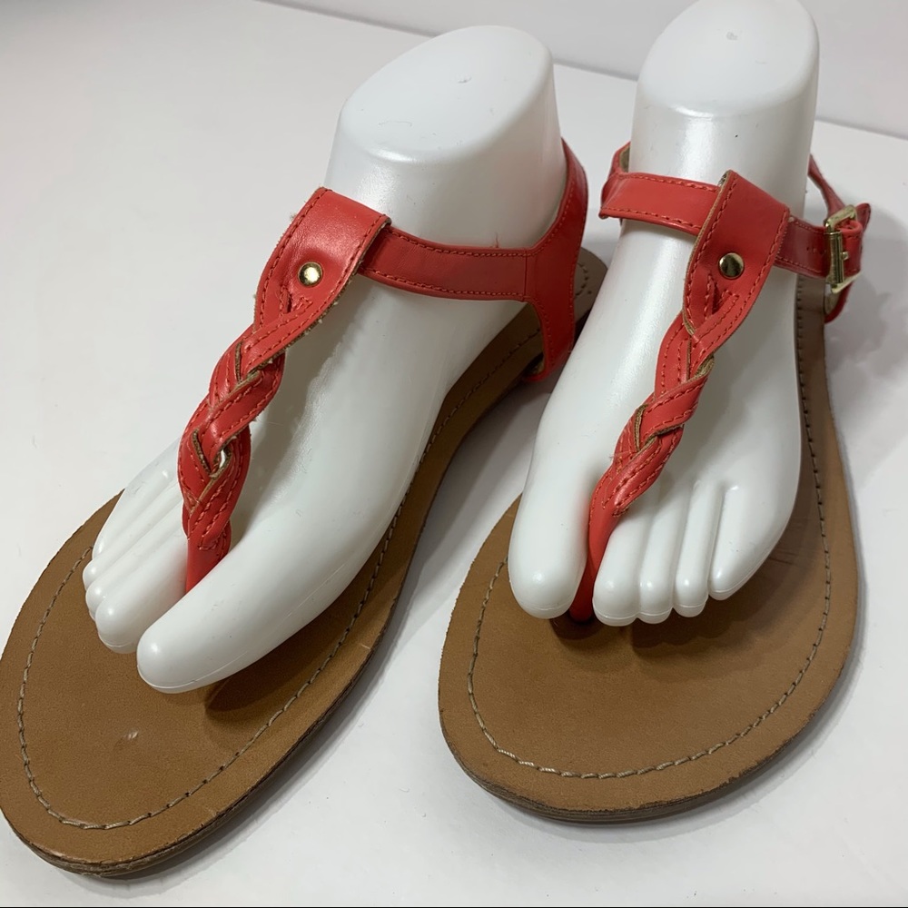Adorable‎ Merona coral strappy sandals